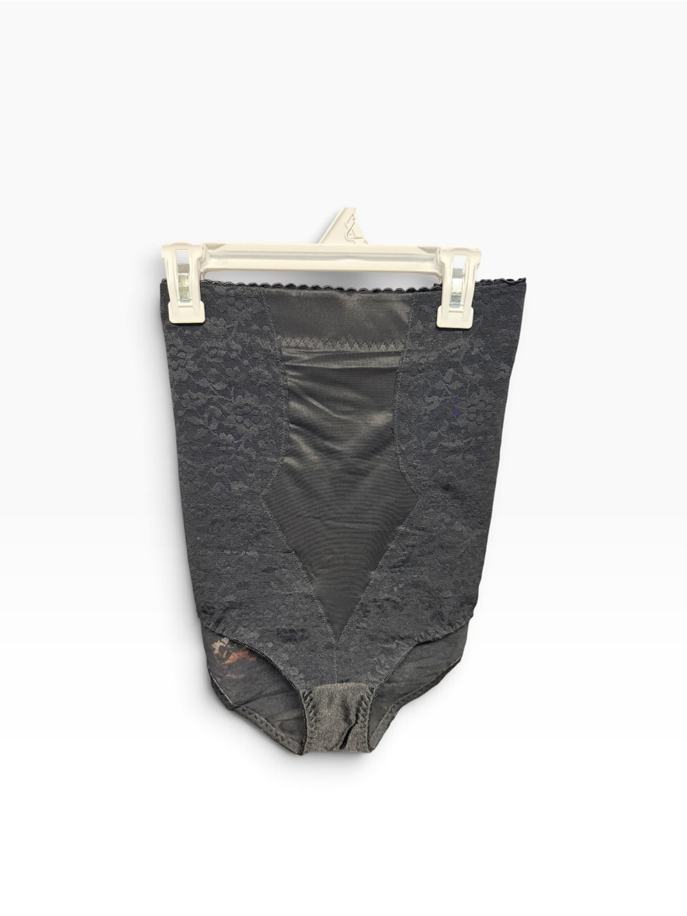 Instant Shaping Women’s Shapewear Brief Panties 3X Black Lace High Waist New